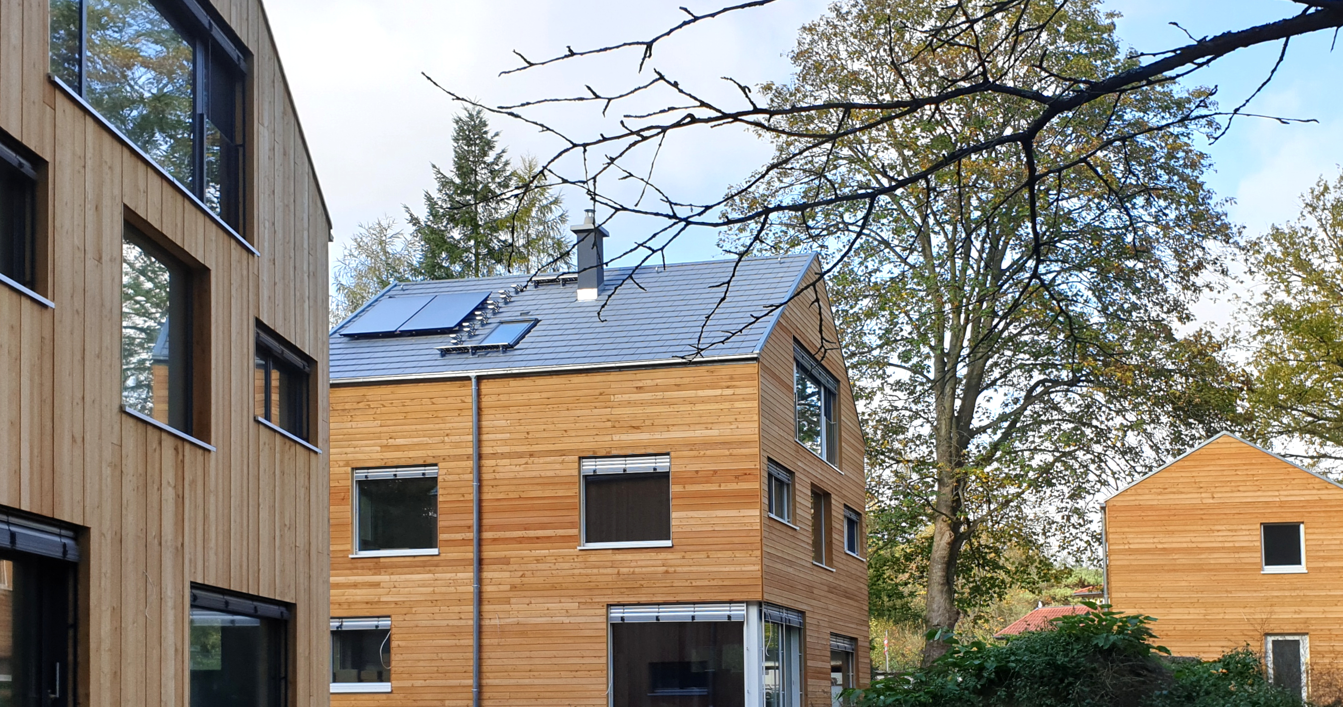 Modernes Holzhaus Potsdam Strasse